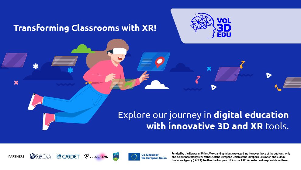 Vol3DEdu Project releases XR and 3D tools in education