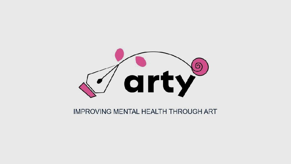 Digital art therapy for youth with developing or existing mental health conditions