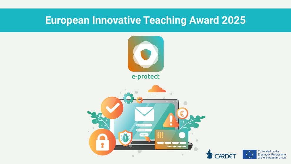 CARDET’s e-Protect Project Wins European Innovative Teaching Award 2025