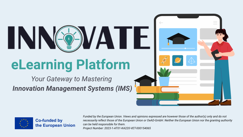 INNOVATE eLearning Platform and E-Courses Launched to Boost Innovation Management Skills Across Europe