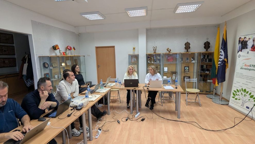 EcoSTEAM final transnational partner meeting in Lithuania