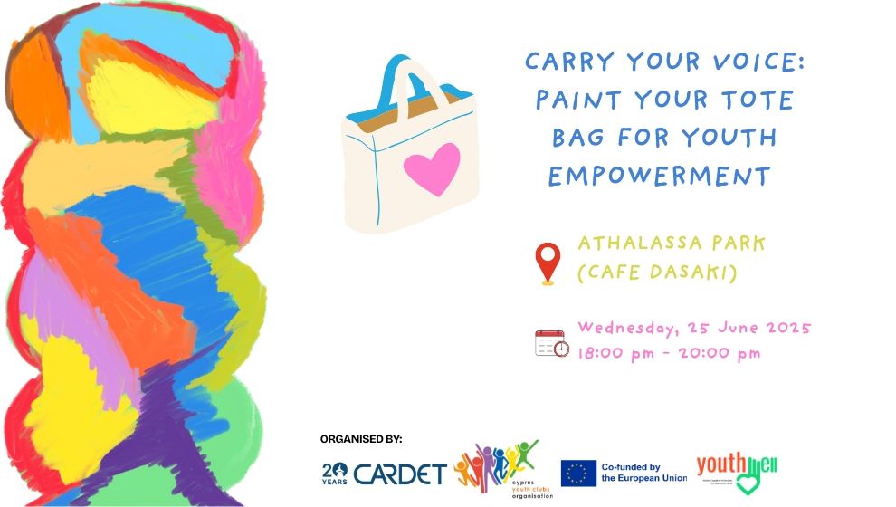Carry Your Voice: Paint Your Tote Bag for Youth Empowerment