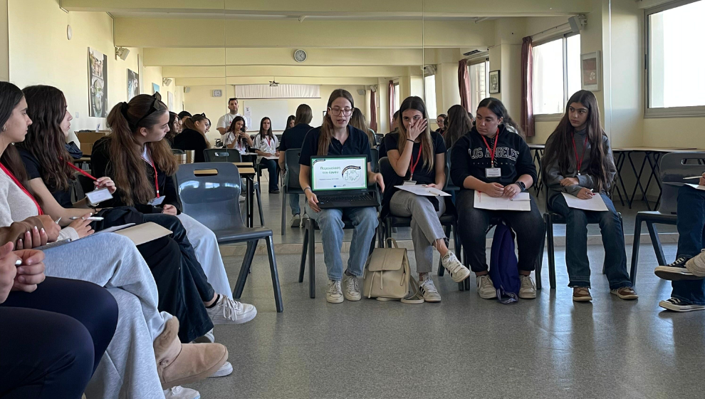 UxGE Project Participates in the Pancyprian Red Cross Cyprus Youth Conference