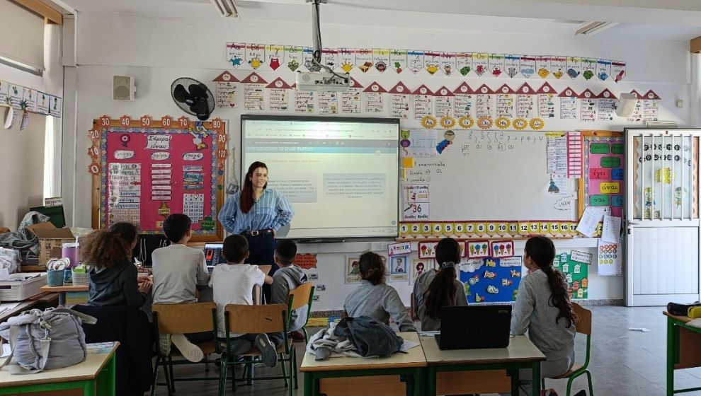 RoboAquaria Pilotings Cyprus Primary Schools