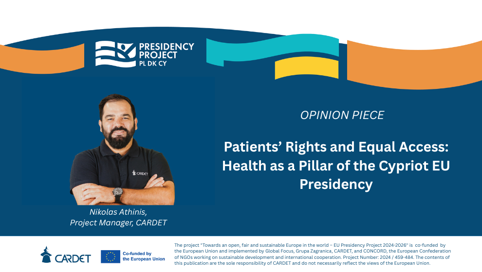 Patients’ Rights and Equal Access: Health as a Pillar of the Cypriot EU Presidency