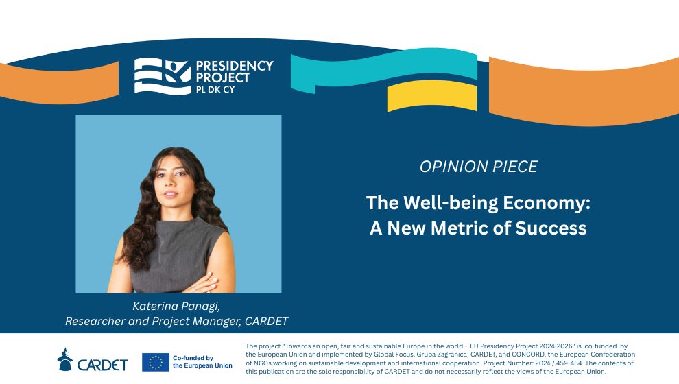 The Well-being Economy: A New Metric of Success 