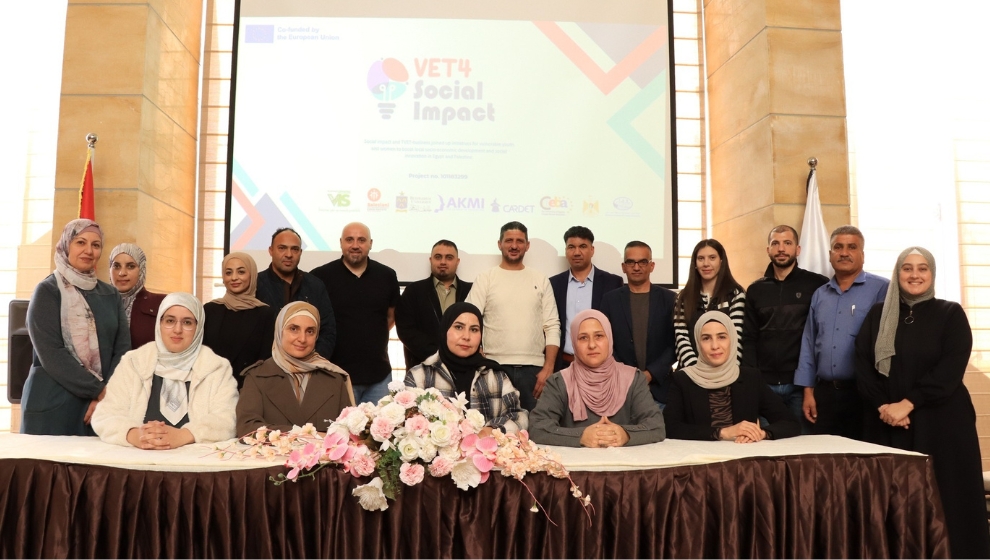VET4 Social Impact Training in Egypt and Palestine