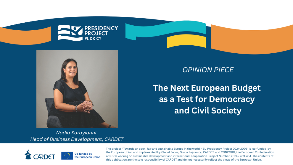 The Next European Budget as a Test for Democracy and Civil Society