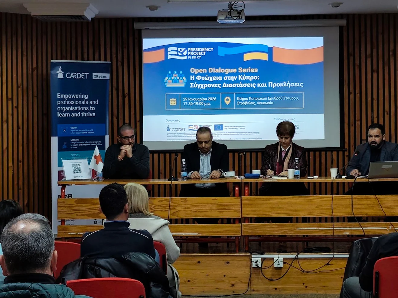 Launching the “Open Dialogue Series” on Poverty in Cyprus