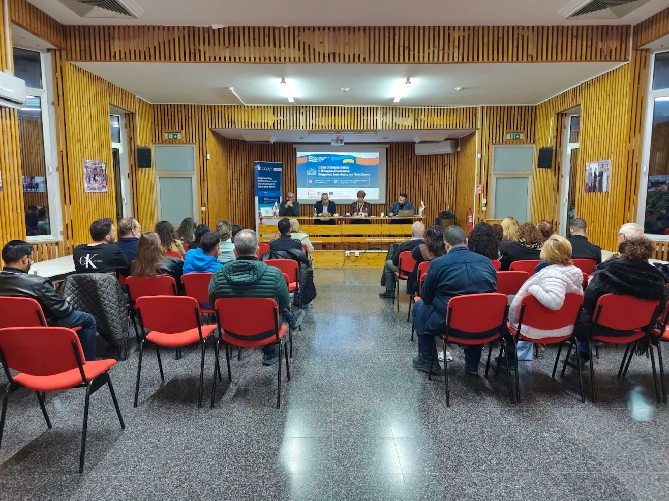 Launching the “Open Dialogue Series” on Poverty in Cyprus