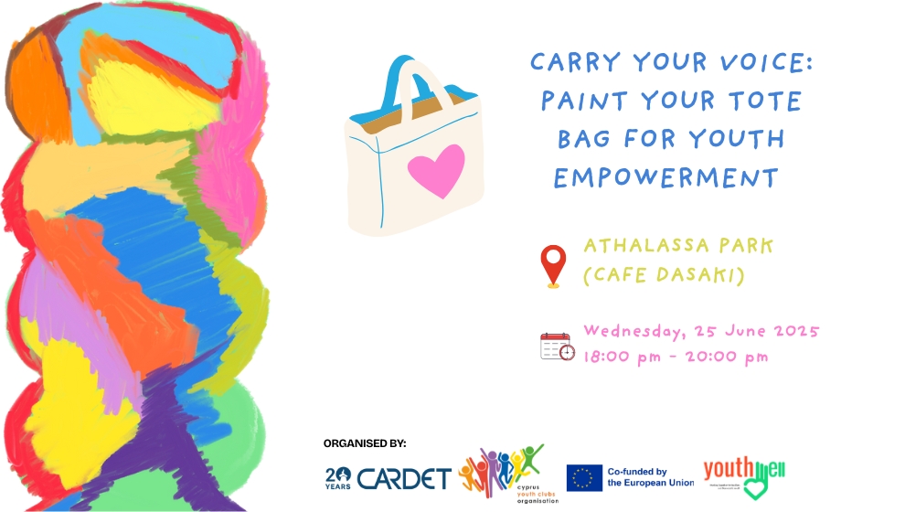 Carry Your Voice: Paint Your Tote Bag for Youth Empowerment
